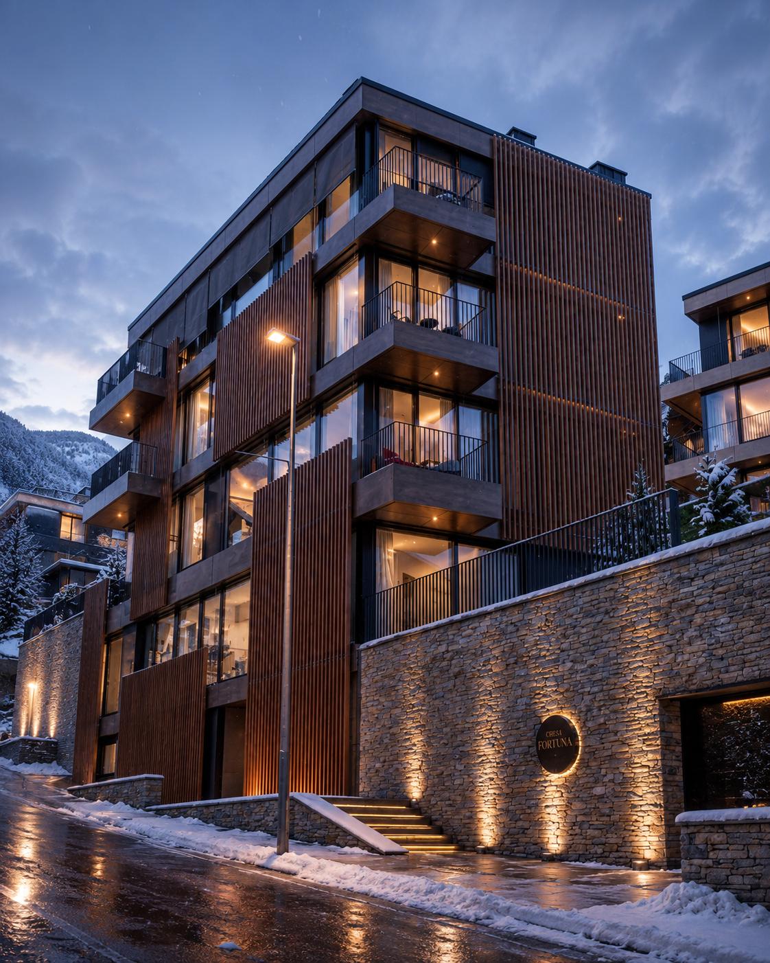 Elegant European residential property